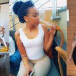 H0rny Ugandan slay queen says she can’t leave without man after Indonesian laws