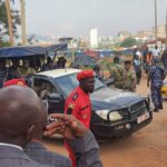 PHOTOS: Police beats up NUP leaders in Nsambya