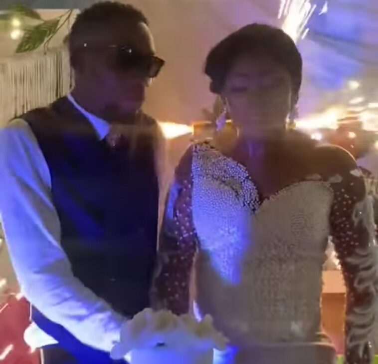 VIDEO: Wedding gone wrong as fireworks scare groom and bride