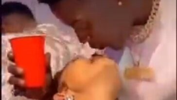 VIDEO: Shakib publically spits in Zari’s mouth