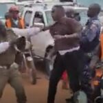 Video: Chaos in Kampala as suspect punches and shames officer