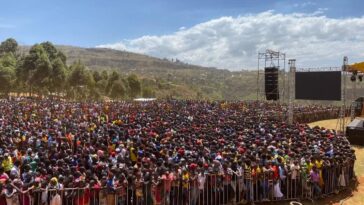 PHOTOS: Where does this leave Bobi Wine and NUP? Millions gather for Muhoozi’s visit in Sebei