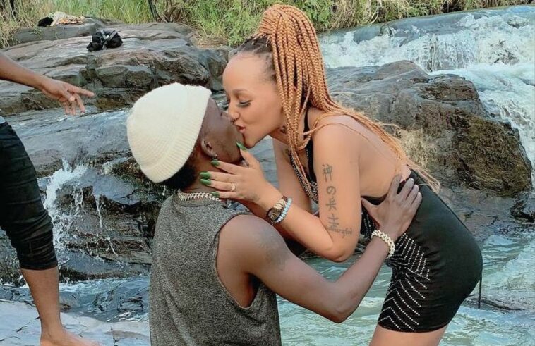 Photos: Singer Eezy proposes to long term girlfriend