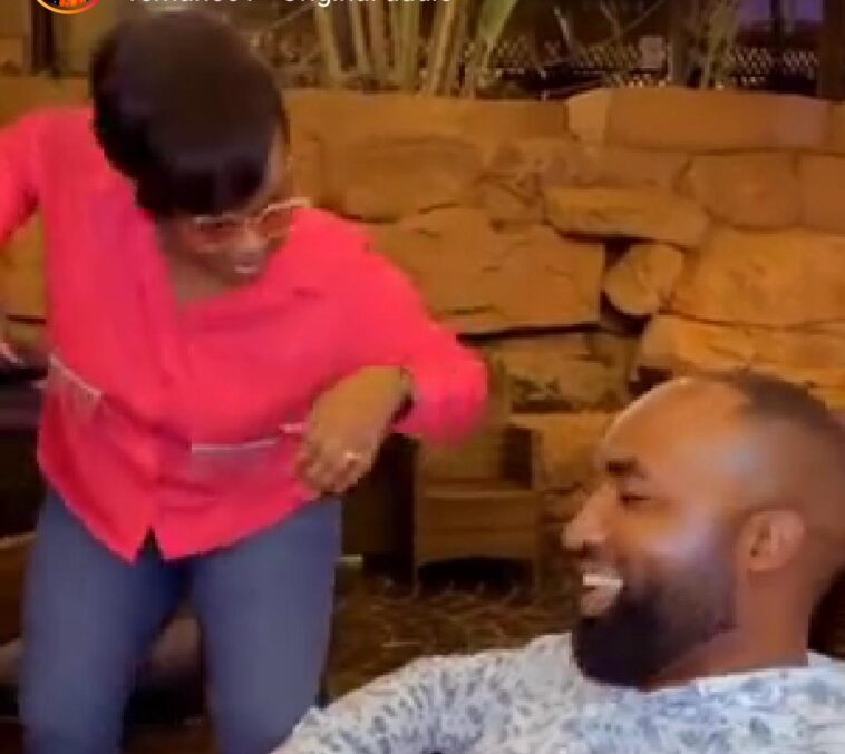 VIDEO: Watch Rema entertain hubby Hamza by dancing for him