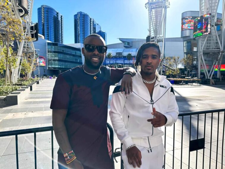 Eddy Kenzo down in Los Angeles ahead of Grammys this Sunday