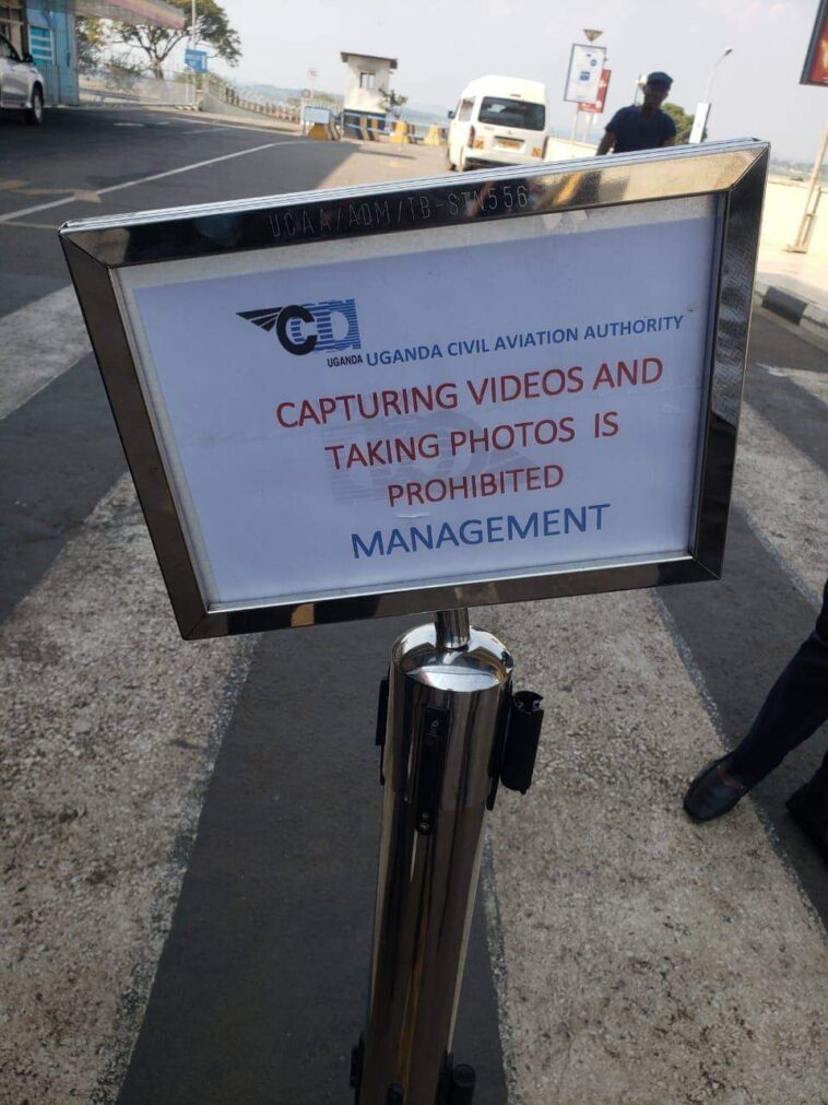 Reasons why Entebbe Airport has banned taking photos and videos in premises