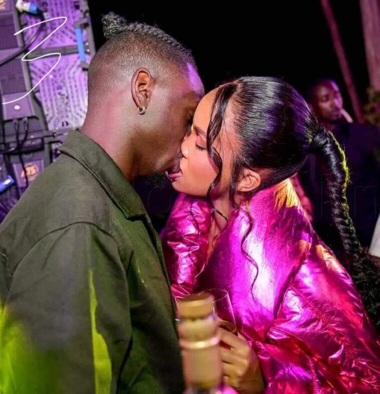 VIDEO: Watch Sheila Gashumba and Rickman kissing in front of Frank Gashumba