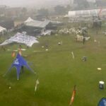 VIDEO: Jose Chameleon’s ‘Gwanga mujje’ concert stage down due to rainfall