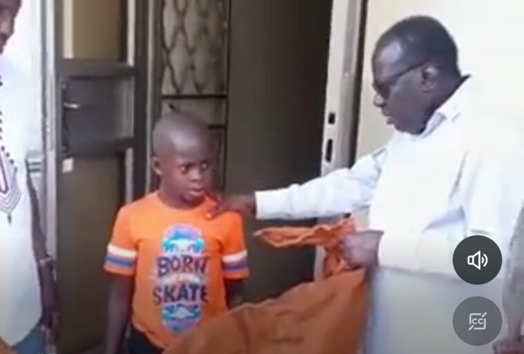 Video: You are not my son and no longer my heir- Rude man chases toddler from home