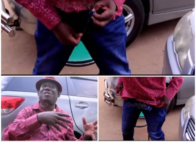 VIDEO: Kato Lubwama undresses as he protests Kenzo comparing himself to Philly Bongole Lutaaya