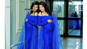 PHOTOS: Canary Mugume’s wife Sasha Ferguson heavily pregnant, shows off baby bump