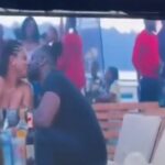 VIDEO: Watch Bebe Cool deeply kissing Zuena at Roast and Rhyme