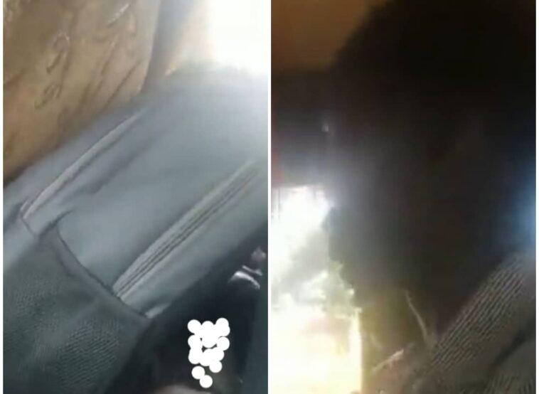 VIDEO: Shock as man beats himself ‘KASABUNI’ in Kampala taxi full of passengers