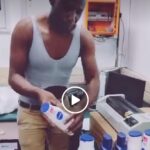 VIDEO: Watch Struggling husband caught stealing lotion for his wife in shop