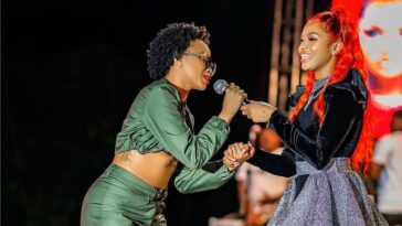 Video: Clout chasing Spice Diana runs to studio, stings Sheebah