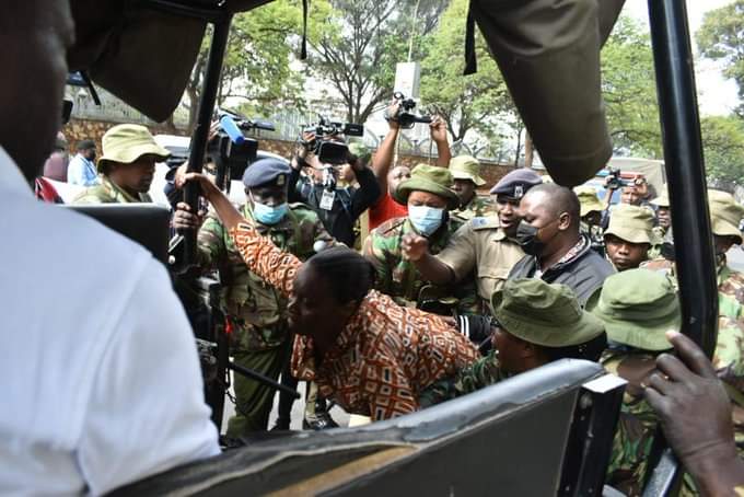 VIDEO, PHOTOS: Kenyan protest! People teargassed as they try to enter Parliament