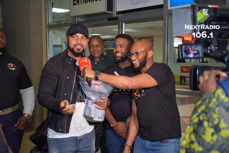 PHOTOS: Nigerian actor Ramsey in Uganda