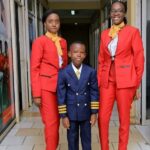 PHOTO: Meet a 7yrs Ugandan Graham Shema the Youngest pilot to be in the world