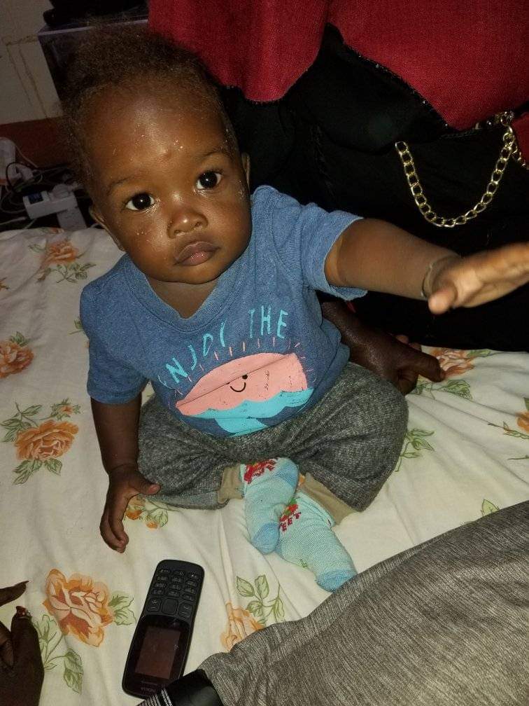 PHOTO: Here is 7months baby adopted by Evelyn Lagu