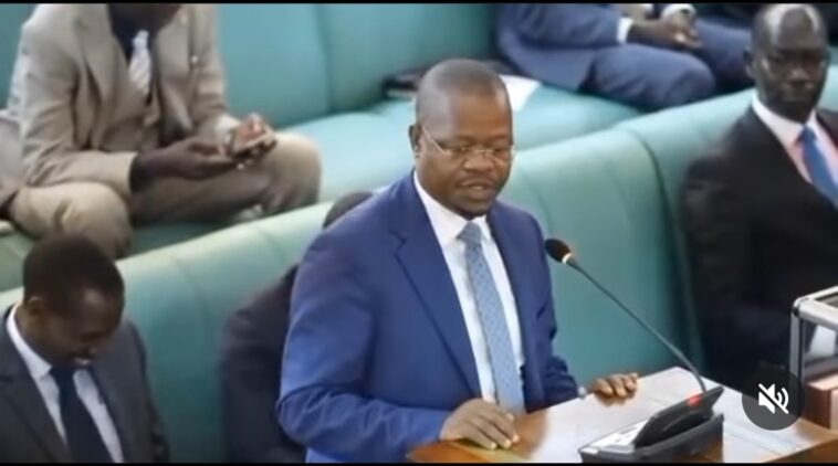 Video: Watch Speaker Anita Among get romantic with hubby Hon Magogo in Parliament