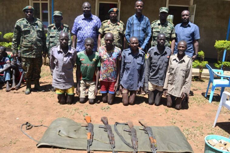 Uganda Joint Security Forces Hand Over Turkana Cattle Rustling Suspects to Kenya authority