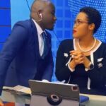 VIDEO: Zambali Bulasio Mukasa almost kisses Isabella Tugume in NBS studio