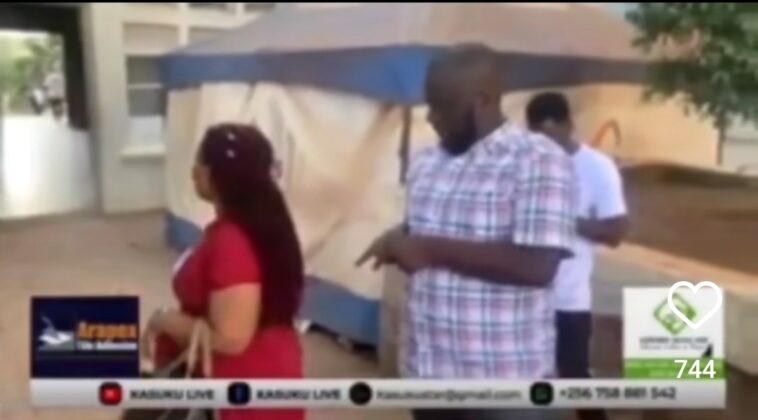 Video: Tempted to touch – Kasuku almost grabs big bummed woman publicly