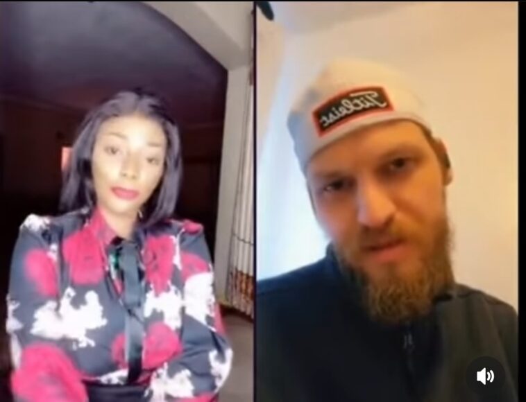 VIDEO: Bad Black blasts broke white man online