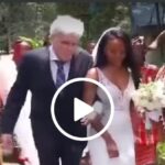 VIDEO: 20year old Ugandan lady marries 90 years old mzungu for visa