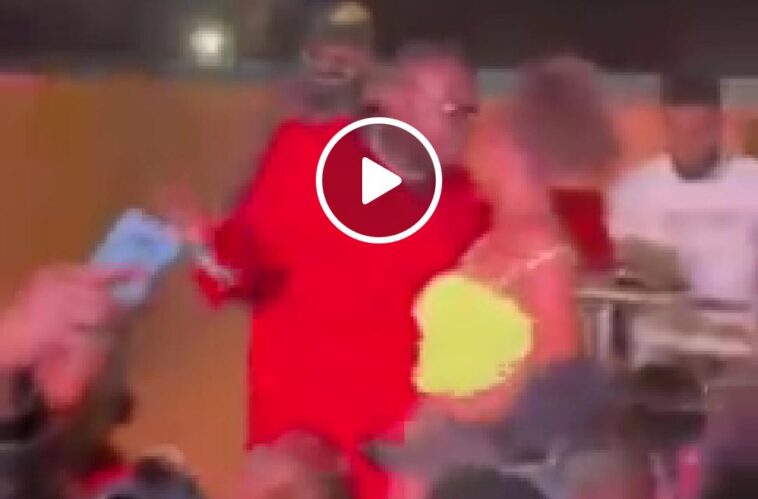 VIDEO: Geosteady goes wild with female fan live on stage
