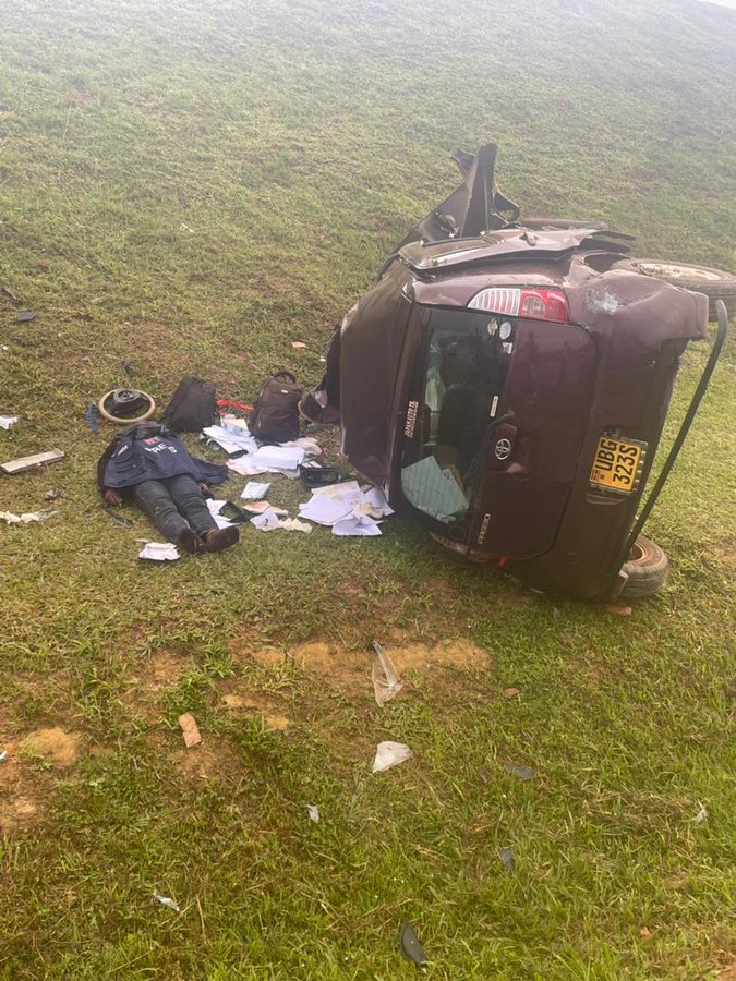 Photos: JUST IN! NTV Journalist Edward Muhumuza succumbs to road accident