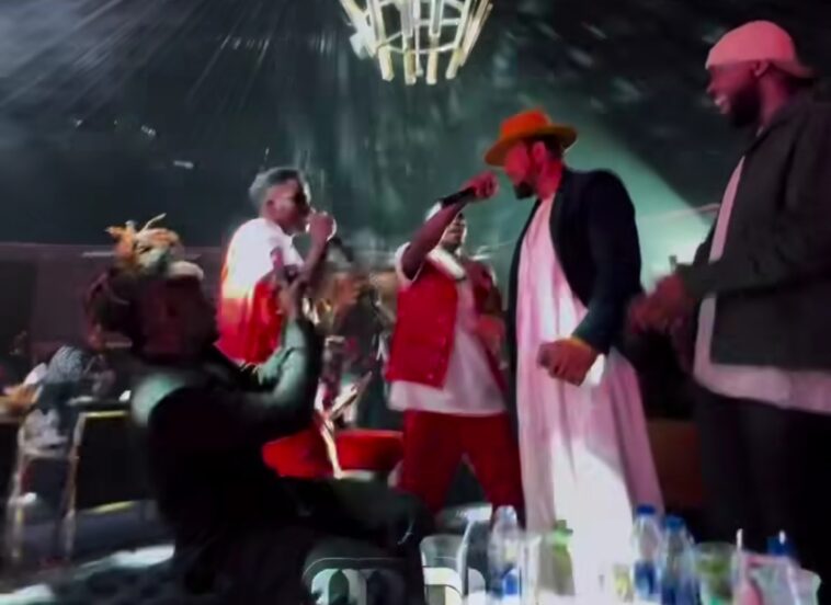 VIDEO: Ramsey Noah sings Wanawankya hit alongside the Benti Boys