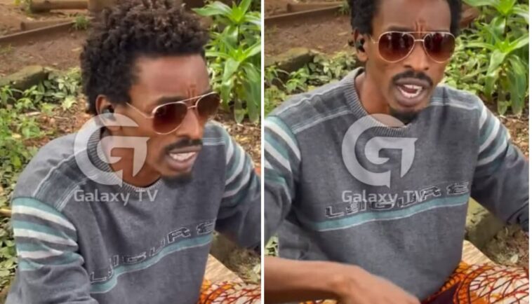 VIDEO: Is he mad? Gift of Kaddo makes uncoordinated statements