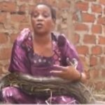VIDEO: Ugandan woman gives birth to twins snakes