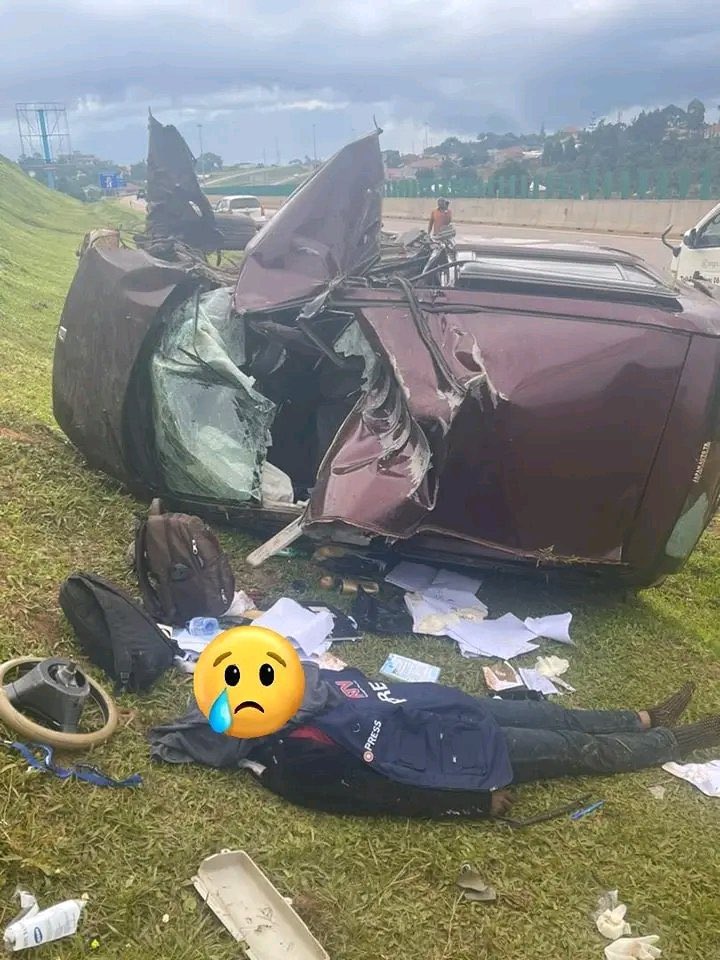 VIDEO: Watch NTV news anchor cry while announcing the death of colleague Edward Muhumuza