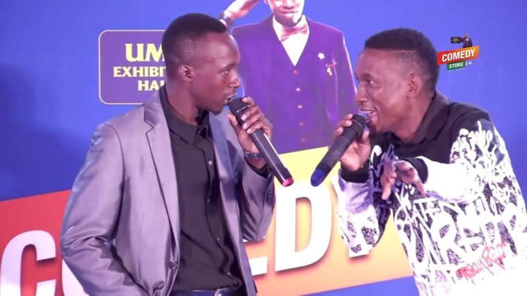 VIDEO: Watch famous comedians Nilo Nilo and Bobi Brown fight over woman