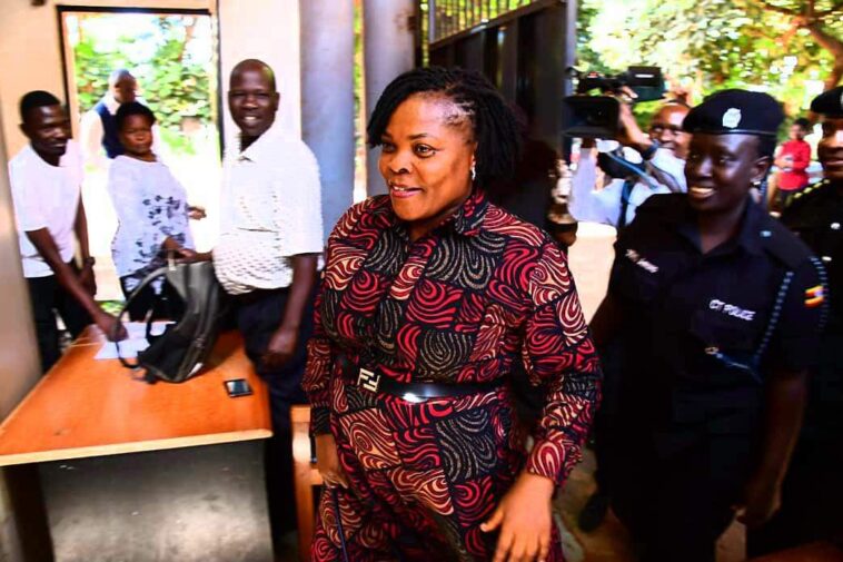 PHOTOS: JUST IN! State Minister for Karamoja Affairs, Agnes Nandutu remanded to Luzira Prisons