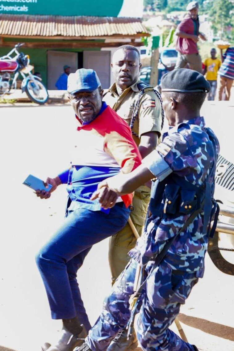 VIDEO: Bobi Wine’s brother Chariman Nyanzi beaten to pulp by army