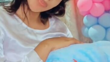 VIDEO: Sasha Ferguson shows off baby with Canary Mugume