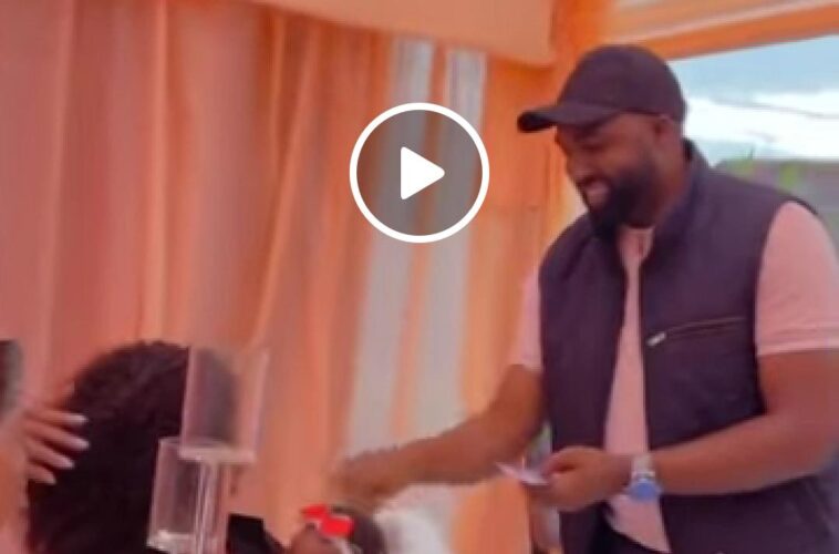 VIDEO: Watch Dr. Hamza Ssebunya shower another baby with money
