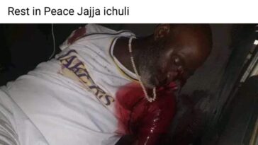 PHOTO: Breaking news! Jajja Ichuli shot dead