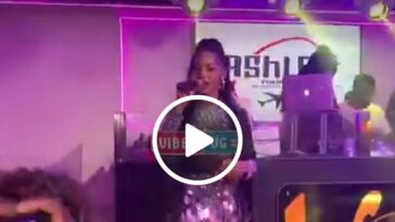 Video: Watch Spice Diana angrily attack NUP fans in Dubai show