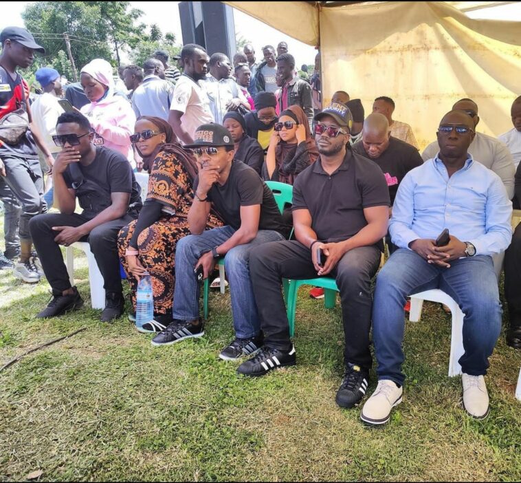 VIDEO: Watch as celebrities pay their last respects to Isma Olaxess