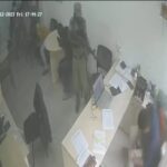 Video: CCTV footage of how disgruntled Policeman shot and killed Indian businessman