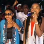 VIDEO: Watch Fans squeeze Spice Diana’s mum as she performs with her