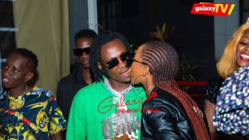 VIDEO: Are they dating? Watch Fik Fameica and Spice Diana kiss on camera