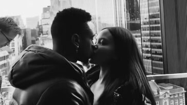 VIDEO: Sheilah Gashumba and Rickman swap saliva in London streets