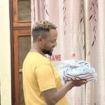 PHOTOS: Victor Kamenyo and girlfriend welcome baby girl