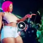 VIDEO: Watch Winnie Nwagi slap fan trying to film her undies live on stage