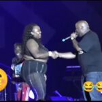 VIDEO: Watch as Kafumisi DJ Nimrod runs away from huge woman